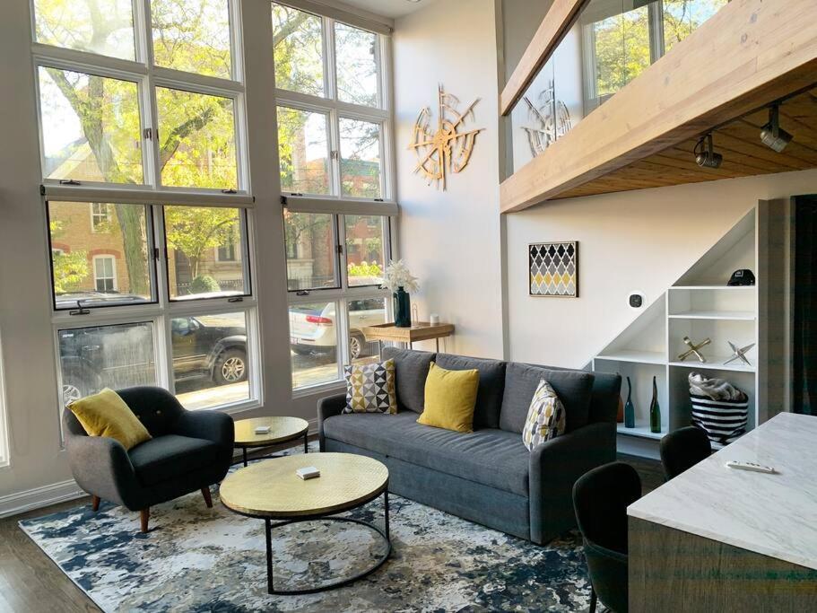 芝加哥Lincoln Park Light-Filled Loft公寓 外观 照片